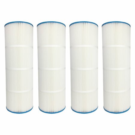 ZORO APPROVED SUPPLIER Pentair Clean and Clear Plus 3 Replacement Pool Filter 4 Pack Compatible PCC80/C-7470/FC-1976 WP.PNC1976-4P